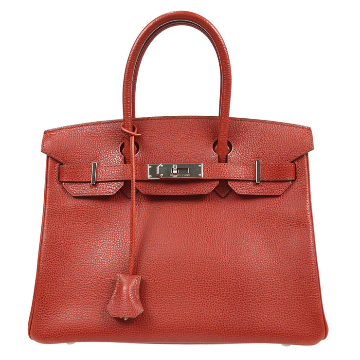 Hermes 2008 Birkin 30 Rouge Garance Vache Liegee – AMORE Vintage Tokyo