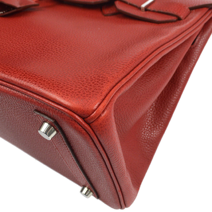 Hermes Kelly 32 Retourne in Rouge garance