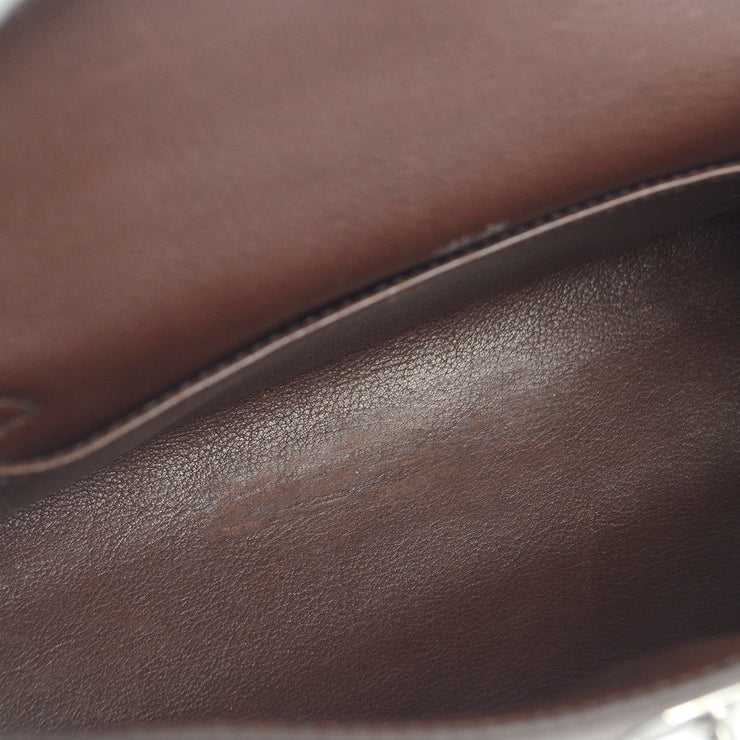 Hermes 2006 Kelly Pochette Havane Evergrain