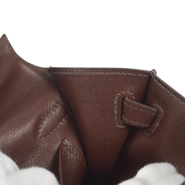Hermes 2006 Kelly Pochette Havane Evergrain