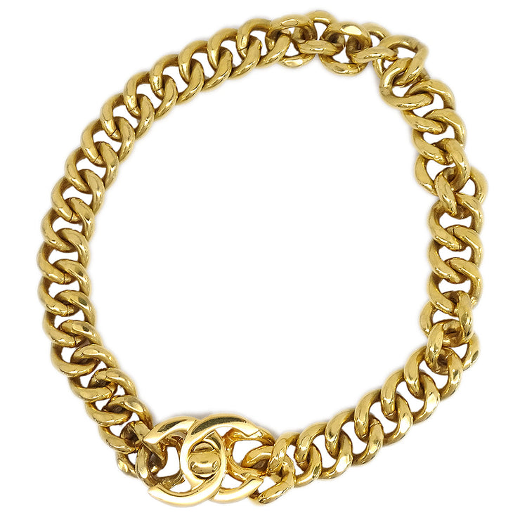 Chanel store turnlock choker