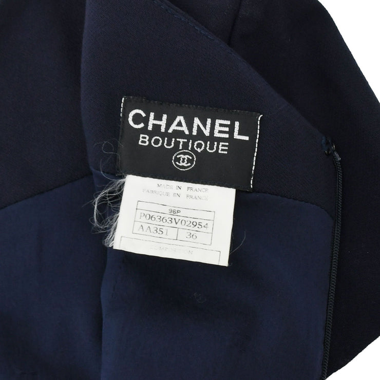 Chanel 1996 Spring CC-button fitted dress #36