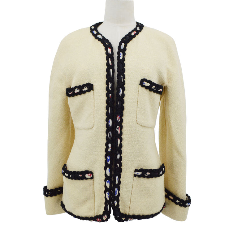 Chanel 1990オープンフロント完成したジャケット