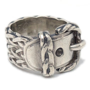 Hermes Diane Belt Ring #50 #JP 10 SV925 Silver