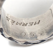 Hermes Diane Belt Ring #50 #JP 10 SV925 Silver