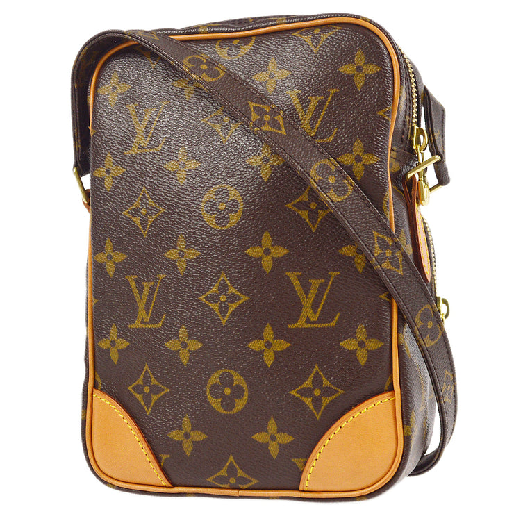 Authentic LOUIS VUITTON Monogram  M45236 Shoulder Bag Brown Leather