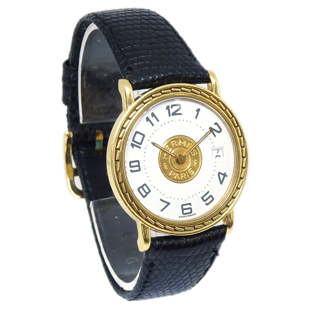 Hermes Serie Watch 18KYG 32mm – AMORE Vintage Tokyo