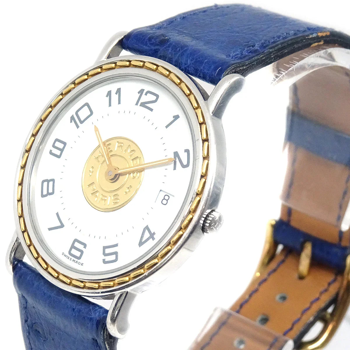 Hermes 1994 Serie Watch Ostrich 32mm