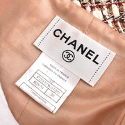 Chanel 2006 Spring Paneled Tweed Minidress＃38