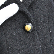 Chanel Fall 1993 tweed jacket skirt suit #46