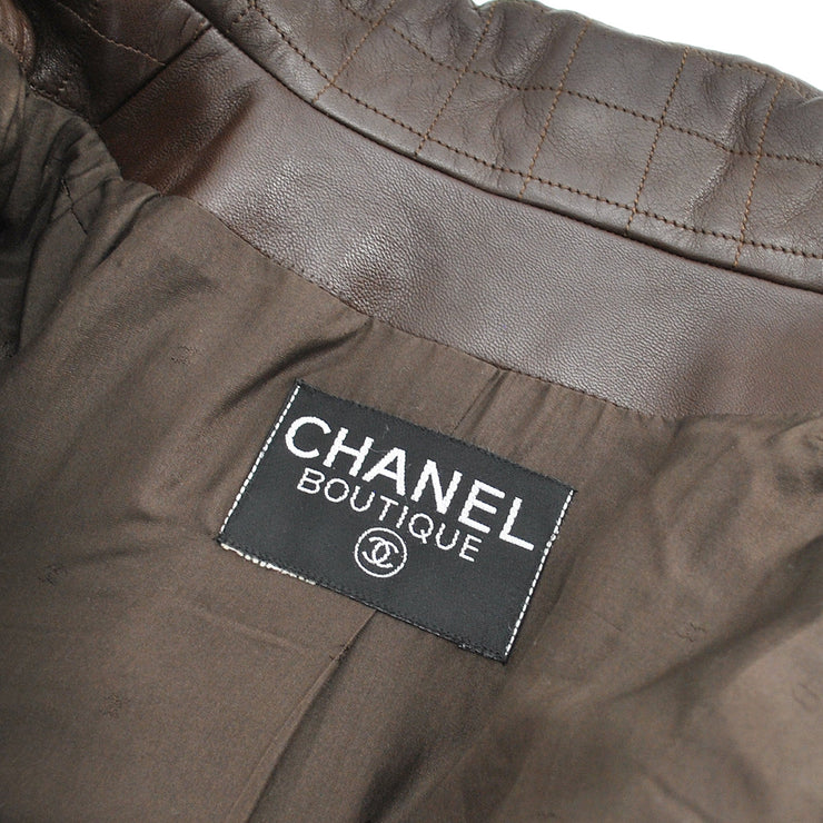 Chanel Fall single-breasted tweed jacket