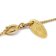 Chanel Mini CC Gold Chain Pendant Necklace