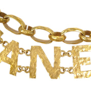 Chanel 1993 Spring Logo Gold Chain Belt