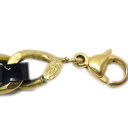 Chanel 1995 Spring Crystal & Gold CC Anklet 95P