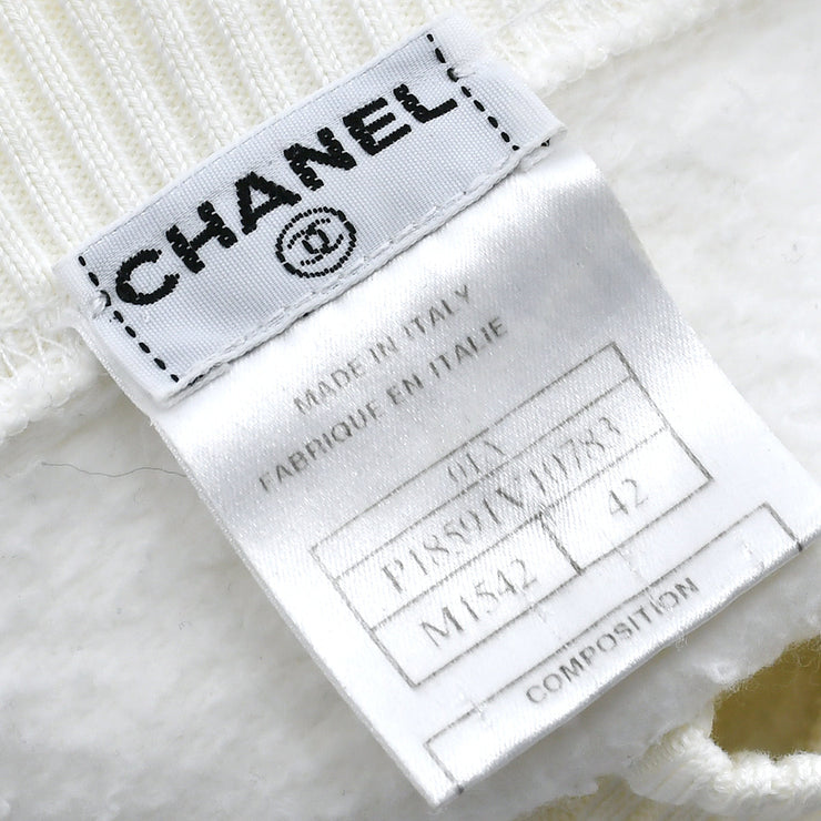 Chanel 2001 Fall Mademoiselleプリントスウェットシャツ＃42