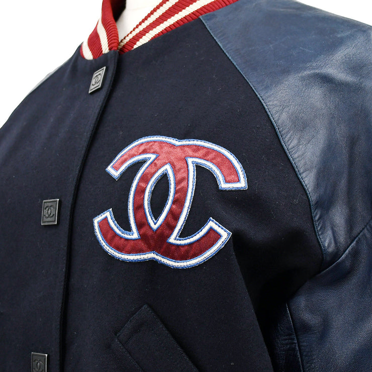 Chanel 2004 Spring Letterman bomber jacket #42 – AMORE Vintage Tokyo