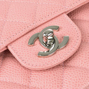 Chanel * 2004-2005 Classic Double Flap Medium SHW Pink Caviar