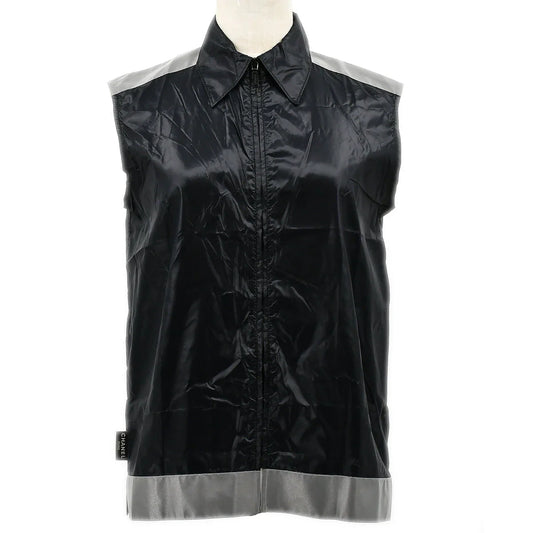 Chanel 1999 Spring two-tone zip-up vest #38