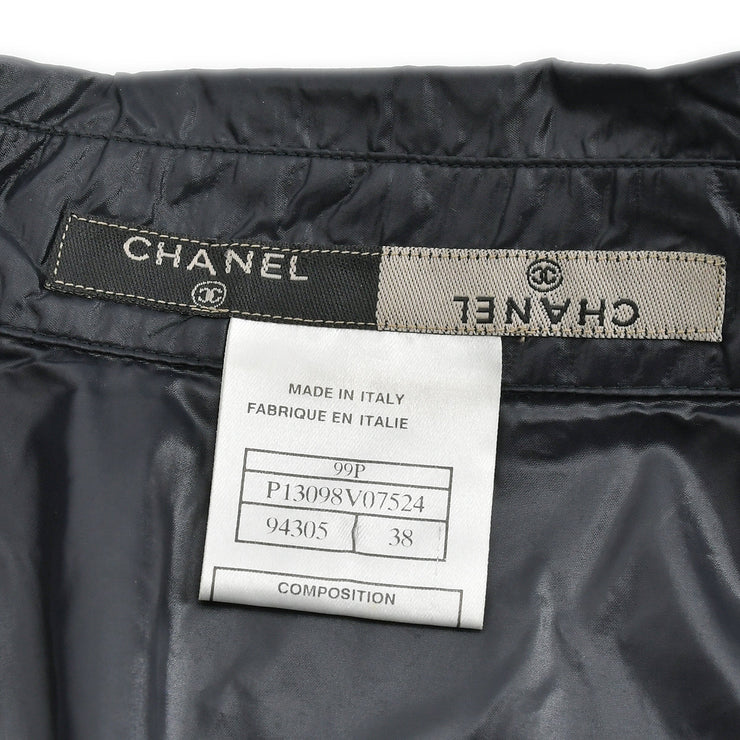 Chanel 1999 Spring two-tone zip-up vest #38