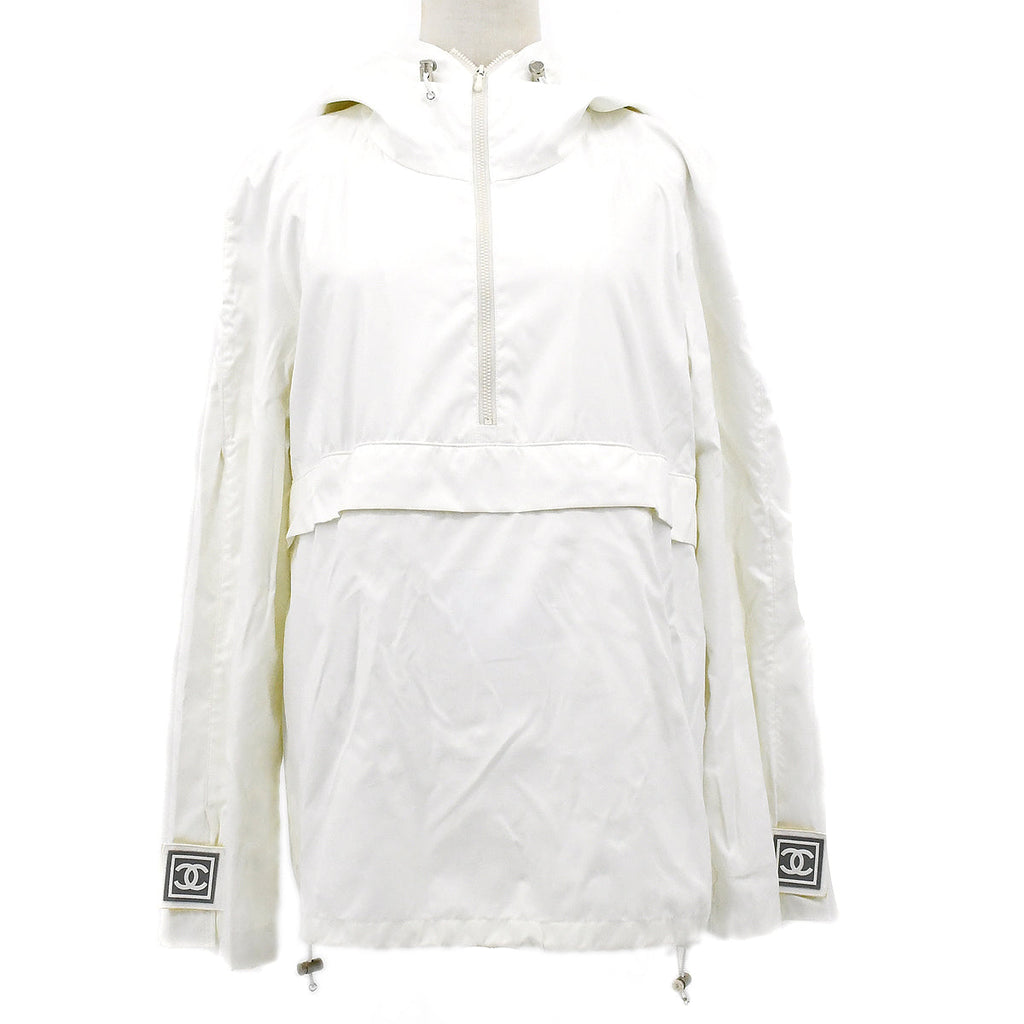 Chanel 2001 Spring Sports line hooded windbreaker #40 – AMORE 