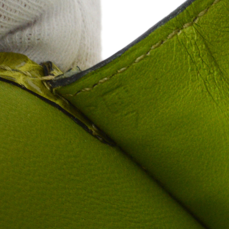Hermes * Jije Duo Clutch Handbag Anis Green Niloticus Crocodile – AMORE  Vintage Tokyo
