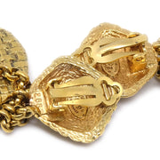 Chanel悬挂箍耳环夹式金黄色29/2881