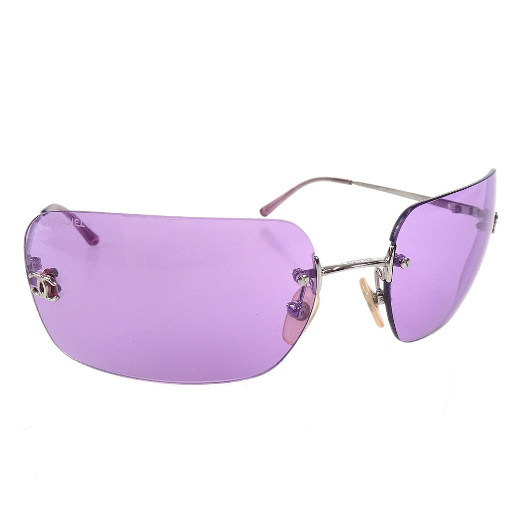 Sunglasses Eyewear Purple Small Good AMORE Vintage Tokyo