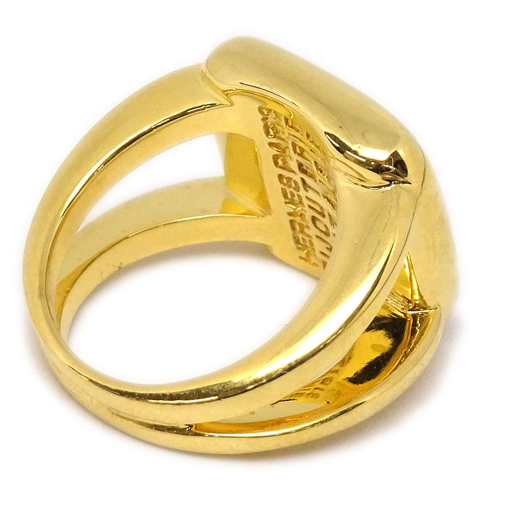 Hermes Corozo Serie Ring #US 6.5 #JP 12 Gold