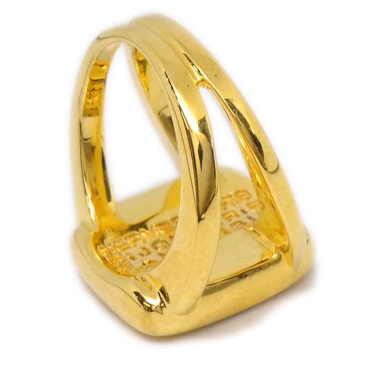 Hermes Corozo Serie Ring #US 6.5 #JP 12 Gold