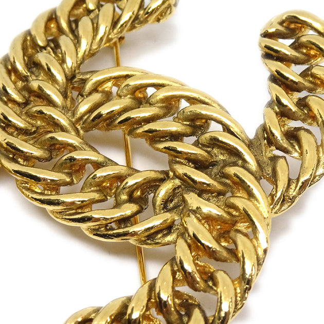 Chanel CC Brooch Pin Corsage Gold – AMORE Vintage Tokyo