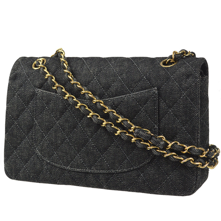 Chanel Classic Medium Denim Double Flap Bag