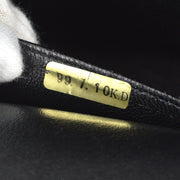 Chanel 1997-1999 Classic Double Flap Medium Black Denim