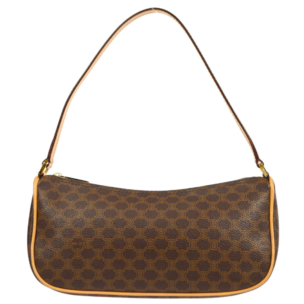 Celine Macadam Pochette - Brown Shoulder Bags, Handbags