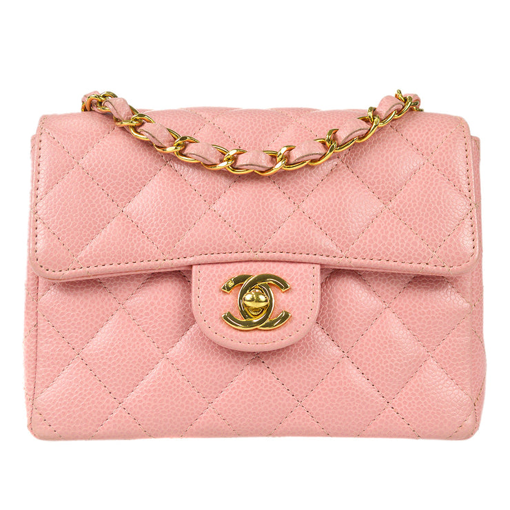 Chanel square mini flap bag caviar Clearance