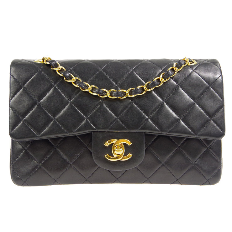 Chanel 1996-1997 Classic Double Flap Small Black Lambskin – AMORE Vintage  Tokyo