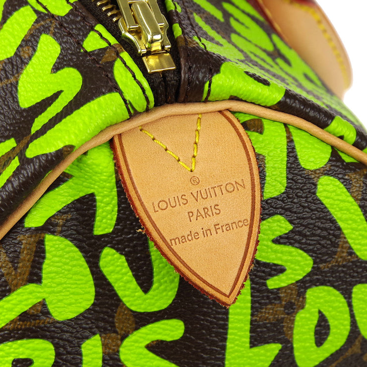 LOUIS VUITTON 2008 SPEEDY 30 MONOGRAM GRAFFITI M93706 – AMORE Vintage Tokyo