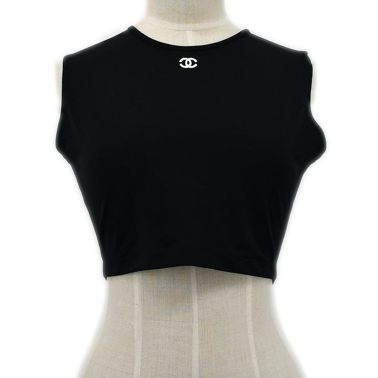 Chanel 1995 Spring CC-embroidered cropped top #42