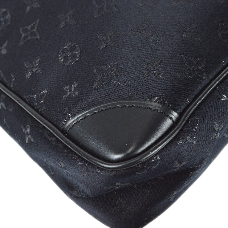 Louis Vuitton Little Boulogne Mini Handbag Monogram Satin M92142 SR0032  68345