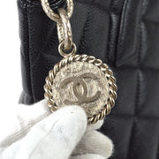 Chanel 2000-2001 Medallion Tote SHW Black Caviar