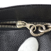 Chanel 2000-2001 Medallion Tote SHW Black Caviar