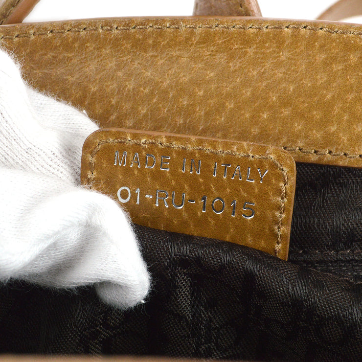Christian Dior 2005花のプリントハンドバッグ