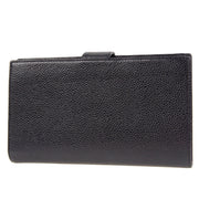 Chanel 2004-2005 Black Caviar Timeless Long Wallet