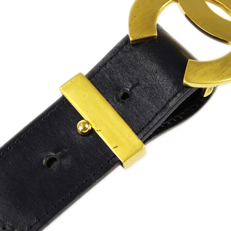 1996 CC leather buckle belt