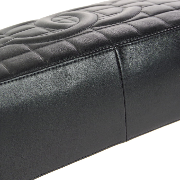 CHANEL CC Quilted Caviar Shoulder Bag in Black 2003 - 2004