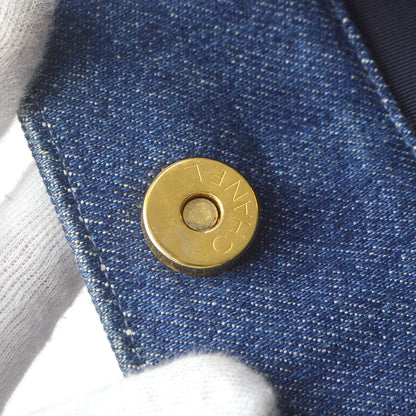Chanel 1997-1999 Chain Tote Denim