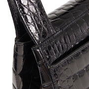 Chanel * 1997-1999 Handbag Black Crocodile