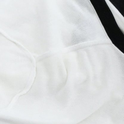 Chanel 1996 Spring CC-buttons V-neck cotton cardigan #46