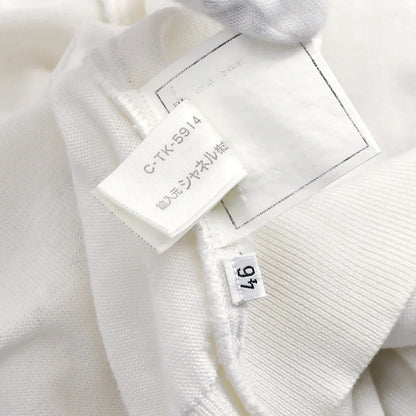 Chanel 1996 Spring CC-buttons V-neck cotton cardigan #46