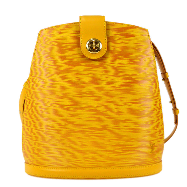 Louis Vuitton Cluny Shoulder Bag Yellow Epi M52259 – AMORE Vintage Tokyo