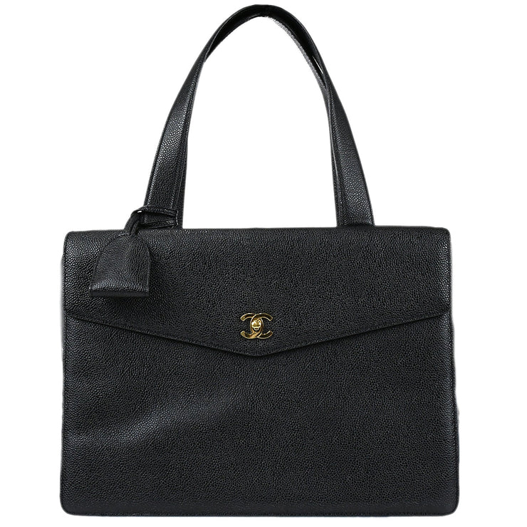 Chanel Business Handbag Black Caviar – AMORE Vintage Tokyo